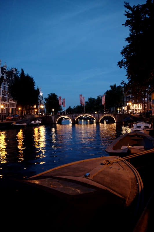 Amsterdam Channels by Night